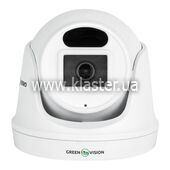 Купольная IP камера GreenVision GV-166-IP-M-DIG30-20 POE (LP19486)