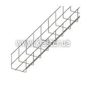 Лоток сетчатый CMS WBC 100х100, D4 мм, цинк белый, 2,5м (CMS-WBC4-100100Z)