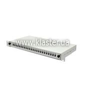 Патч-панель CMS 24 порти SC-Simpl/LC-Dupl/E2000, порожня сірий (UA-FOP24SCS-G)