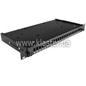 Патч-панель CMS 24 порти SC-Simpl/LC-Dupl/E2000, порожня black (UA-FOP24SCS-B)