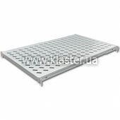 Полка CMS 19" 750мм, перф, сталь, 2мм, серая (UA-SH4-750G)