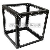 Стойка-кронштейн CMS Cube 19" 9U, усиленная, черная (UA-OFLC955W2.0-BK)