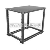 Стойкая CMS 12U 750мм, двойная, с крышей, черная (UA-OFL1275-D-BK)