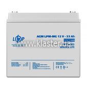Аккумулятор мультигелевый LogicPower LPM-MG 12V - 33 Ah (LP30031)