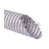 Труба гофрированная ПВХ легкая d16/10,7mm с протяжкой светло-серый Kopos (50м)
