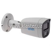 IP-відеокамера 5 Мп SEVEN IP-7225PA-DL white 2,8 мм з розумним підсвічуванням (IP7225PADLw28)