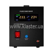 ДБЖ LogicPower LPY-PSW-2500VA+ (1800Вт) 10A/20A з правильною синусоїдою 24V (LP22874)