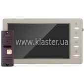 Комплект домофонний ARNY AVD-7008FHD (AVD-708 2Мп+AVP-05 2Мп), Beige+Brown (21533)