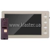 Комплект домофонний ARNY AVD-7008FHD (AVD-708 2Мп+AVP-05 2Мп), Gray+Brown (21532)