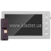 Комплект домофонний ARNY AVD-7008FHD (AVD-708 2Мп + AVP-05 2Мп), Light-gray + Brown (21531)