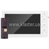 Комплект домофонний ARNY AVD-7008FHD (AVD-708 2Мп+AVP-05 2Мп), White+Brown (21519)