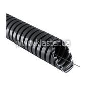 Гофротруба Kopos ПВХ d16/10,7mm с протяжкой темно-серая (50м) (1216E_L50D)