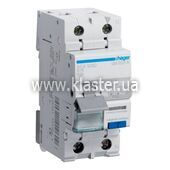 Дифференциальный автомат Hager 1P+N 6kA C-6A 30mA A (ADA956D)