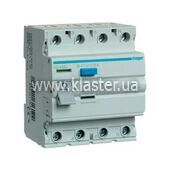 УЗО Hager 4P 10kA 80A 30mA A (CDA680C)