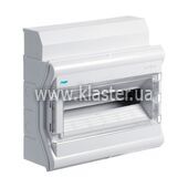 Щит Hager распределительный на 18 (20) модулей с/у с прозрачной дверцей IP65 VECTOR (VE118DN)