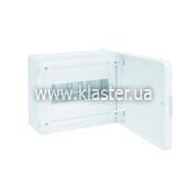 Щит Hager с/у с белой дверцей 8 мод  (1х8) GOLF (VS108PD)