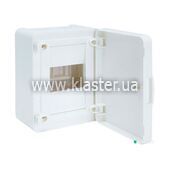 Щит Hager с/у с белой дверцей 4 мод  (1х4) GOLF (VS104PD)