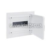 Щит Hager в/в з білими дверцятами 8 мод (1х8) GOLF (VF108PD)