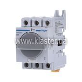 Вимикач навантаження Hager модульний до 16мм2, 4п 32А (HAB403)