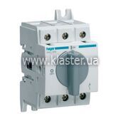 Вимикач навантаження Hager модульний до 35мм2, 3п 100А (HAC310)