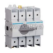 Вимикач навантаження Hager модульний до 70мм2, 4п 125А (HAD412)