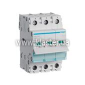 Выключатель нагрузки Hager 3-полюсный 125А/400В (SBN399)