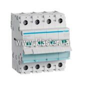 Выключатель нагрузки Hager 4-полюсный 80А/400В (SBN480)