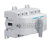 Перемикач Hager модульний трипозиційний I-0-II до 16мм2 3п 20А (HIM302)