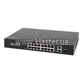 Коммутатор сетевой GreenVision POE GV-010-D-16+2 PG+1 SFP