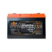 Аккумулятор LP LiFePO4 12,8V – 100 Ah (1280Wh) (BMS 100A/50А) пластик LCD USB Smart BT