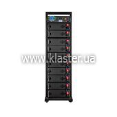 Аккумулятор LP LiFePO4 Battery HVM 512V 100Ah (51200Wh) BMS 125А AB Lrack black