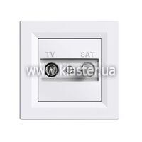 Телевізійна розетка TV-SAT Schneider Electric Asfora EPH3400121