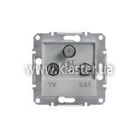 Розетка TV-SAT-SAT концевая Schneider Asfora plus алюм. (EPH3600161)