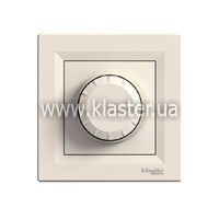 Світлорегулятор поворотний Schneider Asfora крем. (EPH6600123)