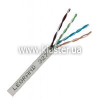 Кабель Legrand 4 пары кат.6 UTP PVC (632724)