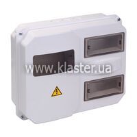 Корпус IEK ЩУРн-П  1/12 для 1-ф счетчика навесной IP55 (MSP112-1-55)