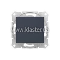 Кнопка Schneider Sedna графіт (SDN0700170)