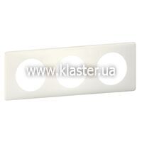 Рамка Legrand Celiane 3 поста білий перкаль (066703)