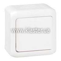 Переключатель 1-клавишный Legrand Forix IP44 белый (782363)