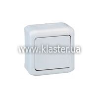 Переключатель 1-клавишный Legrand Forix IP44 серый (782383)
