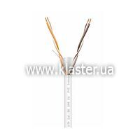 Мережевий кабель Dialan UTP Cat 5E 2PR CU PVC Indoor 100м (004742)