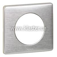 Рамка Legrand Celiane 1 пост алюміній (068921)