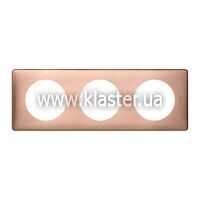 Рамка Legrand Celiane 3 пости мідь (068993)