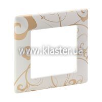 Рамка Legrand Valena Life 1 пост ампір білий (754101)
