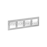 Рамка Legrand Valena Life 4 поста алюміній (754134)