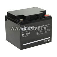 Аккумулятор Delta DT 1240, 12 В, 40 Ач, AGM