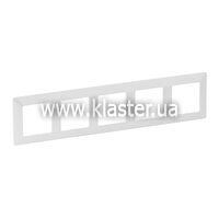 Рамка Legrand Valena Life 5 постів перли (754145)
