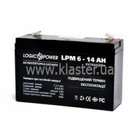 Акумулятор AGM LogicPower LPM 6-14 AH (LP4160)