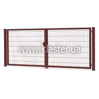 Ворота распашные Заграда из сварной 3D сетки h=2.0м L=5.0 КЧ-8017 (VRT200508017)
