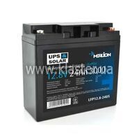 Железо-фосфатный аккумулятор LiFePO4 Merlion 12,8V 24Ah UPS&Solar